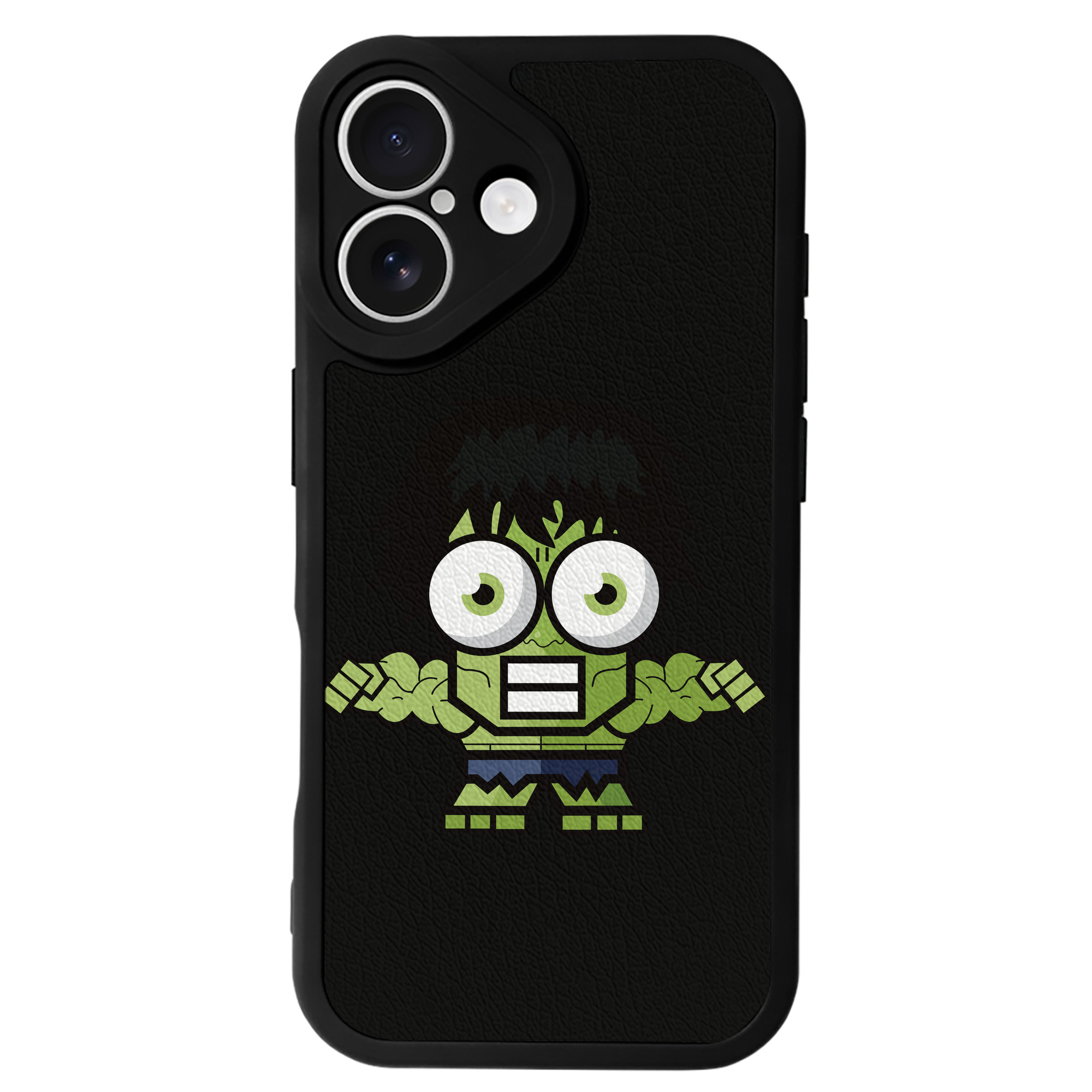 （画像用） アベンジャーズ The Avengers 【iPhone 16シリーズ対応】シリコンスマホケース（レザー調） 材質：シリコン